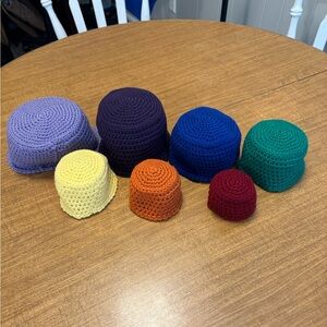 Baby stacking hats made by me